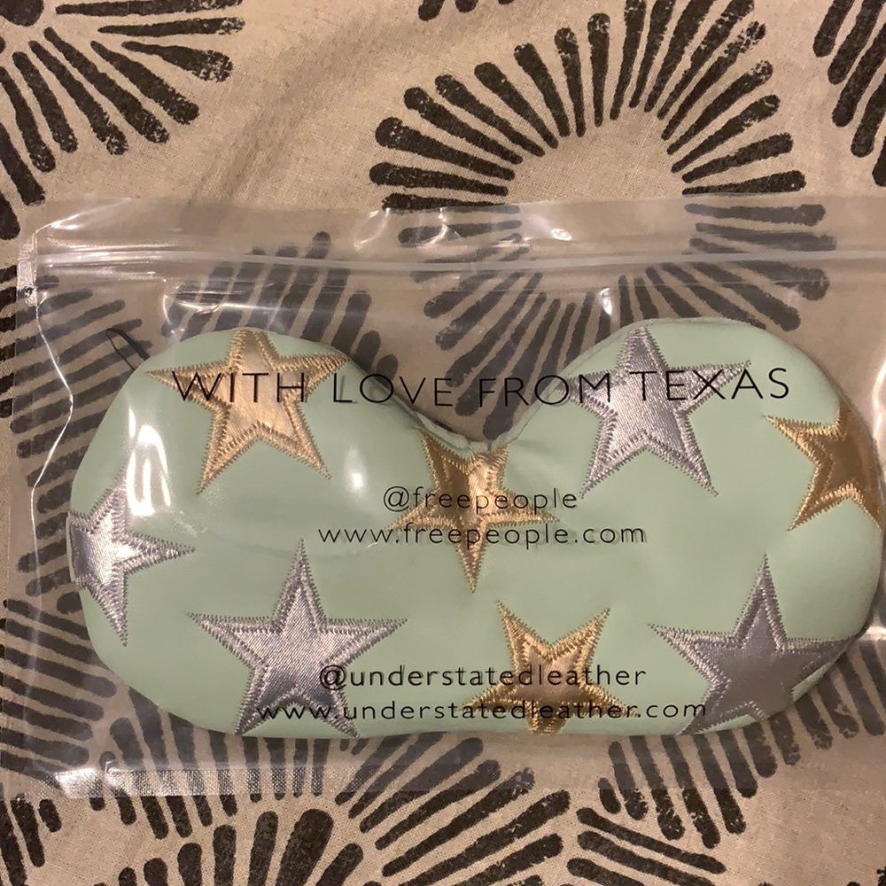 Free People travel eye mask (fab fit fun)